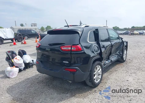 2015 Jeep Cherokee Latitude из США, поврежденный, VIN 1C4PJMCS7FW523070